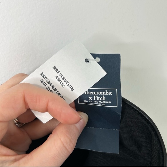 Abercrombie & Fitch Black Leather Pants - Picture 11 of 12